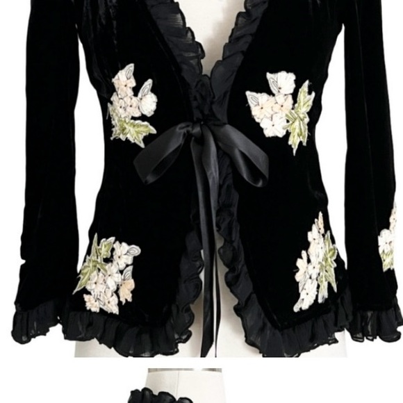 Nanette Lepore Pink Satin Lined Jacket - Picture 2 of 7